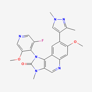 Chemical structure of ATM Inhibitor-5