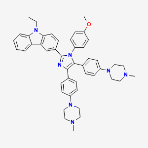 Chemical structure of IZCZ-3
