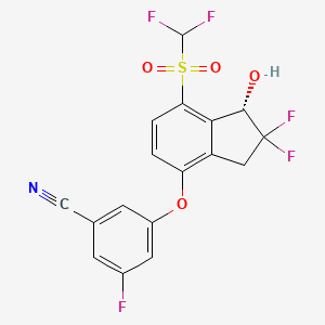 Chemical structure of PT2399