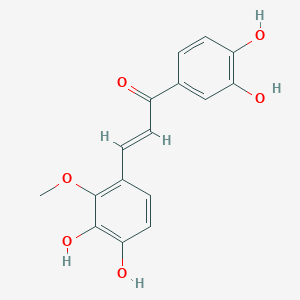 Chemical structure of Tetrahydroxymethoxychalcone