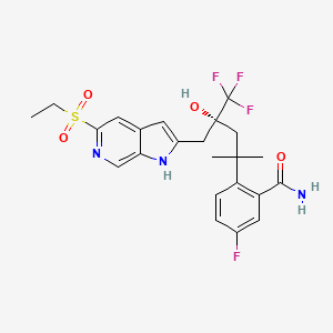 Chemical structure of BI 653048
