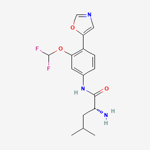 Chemical structure of BMS-911172