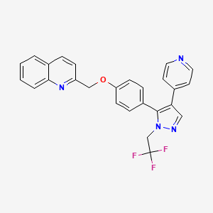 Chemical structure of PDE10-IN-5
