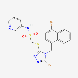 Chemical structure of URAT1 inhibitor 1