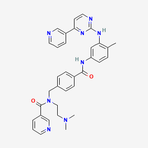 Chemical structure of PDGFRα kinase inhibitor 1