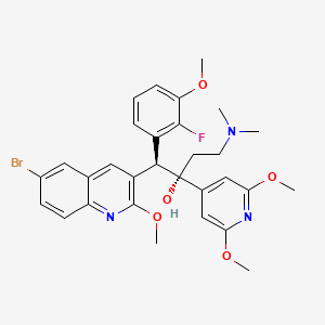 Chemical structure of TBAJ-587