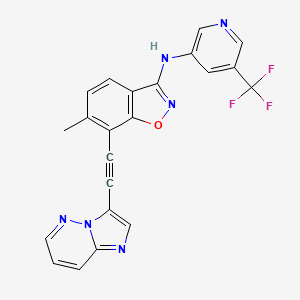 Chemical structure of DDR1-IN-5