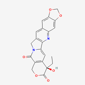 Chemical structure of (R)-FL118