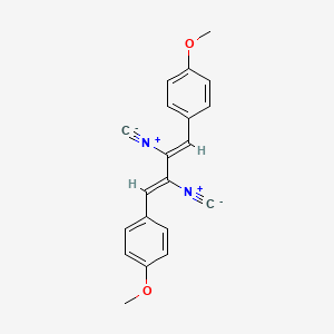Chemical structure of Xanthocillin X permethyl ether