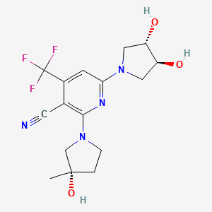 Chemical structure of KHK-IN-2