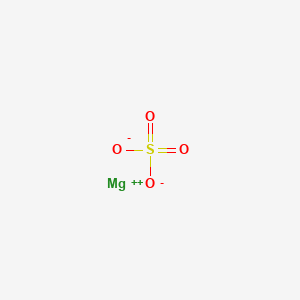 Chemical structure of Magnesium sulfate