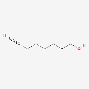 Chemical structure of 7-Octyn-1-ol