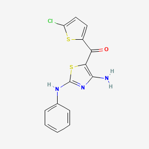 Chemical structure of JAK2-IN-6