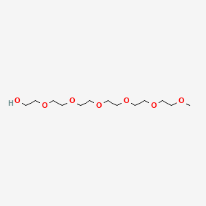 Chemical structure of Hexaethylene glycol monomethyl ether