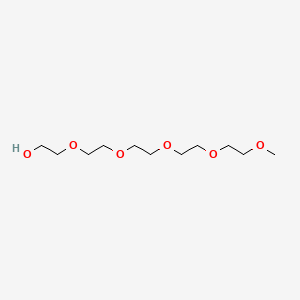 Chemical structure of Pentaethylene glycol monomethyl ether