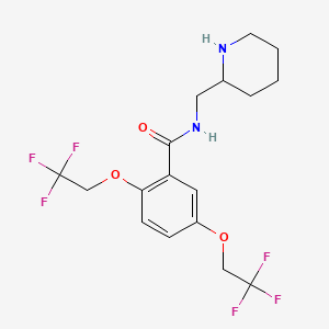 Chemical structure of Flecainide