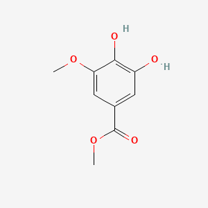 Chemical structure of Methyl 3-O-methylgallate