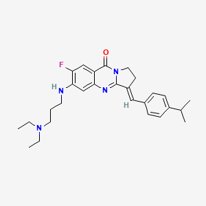 Chemical structure of BLM-IN-1