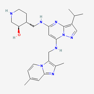 Chemical structure of CDK7/12-IN-1