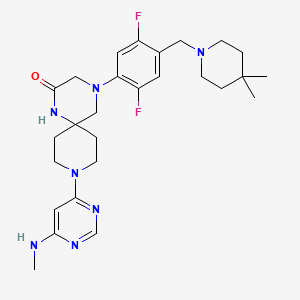Chemical structure of UZH2