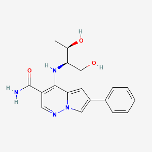 Chemical structure of JAK-IN-3