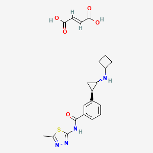 Chemical structure of T-448
