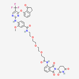 Chemical structure of BI-3663