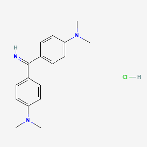 Chemical structure of Auramine O