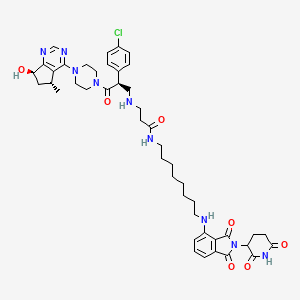 Chemical structure of MS170