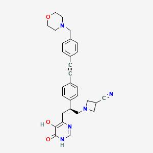 Chemical structure of LpxC-IN-10