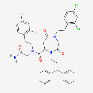 Chemical structure of QM31