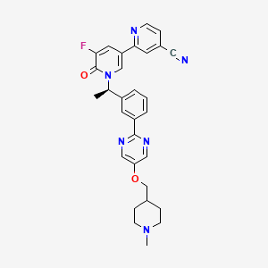 Chemical structure of Gemnelatinib