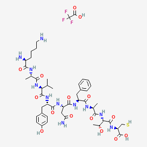 Chemical structure of GP(33-41) TFA
