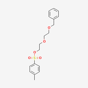 Chemical structure of Benzyl-PEG2-Tos