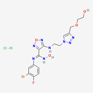 Chemical structure of IDO1/2-IN-1 hydrochloride