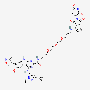 Chemical structure of BETd-246