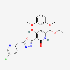 Chemical structure of BMS-986224