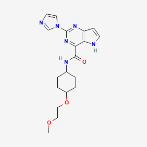 Chemical structure of CD38 inhibitor 2