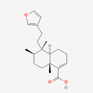 Chemical structure of Hardwickiic acid