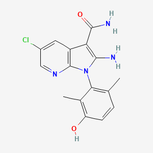 Chemical structure of Myt1-IN-1