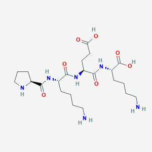 Chemical structure of Tetrapeptide-30