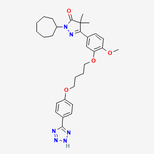 Chemical structure of DNMT3A-IN-1