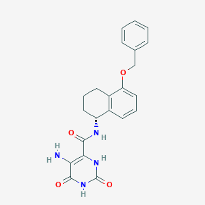 Chemical structure of Endothelial lipase inhibitor-1