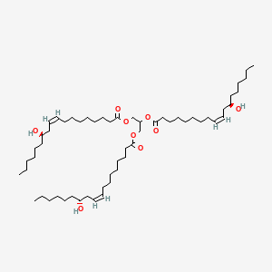 Chemical structure of Castor oil