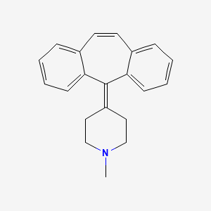 Chemical structure of Cyproheptadine