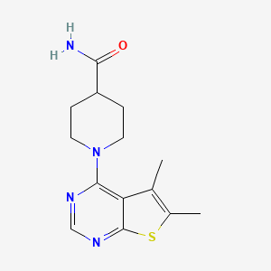 Chemical structure of M4 mAChR agonist-1