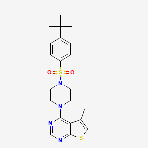 Chemical structure of 5-HT2B antagonist-1