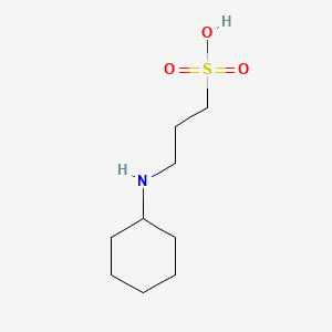 Chemical structure of CAPS