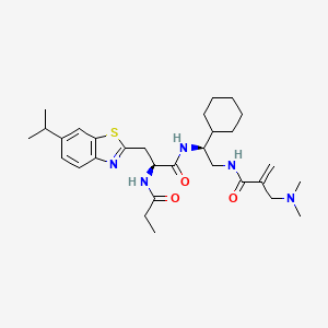 Chemical structure of DI-1859