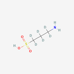 Chemical structure of Tramiprosate-d6